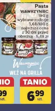 Carrefour Pasta z suszonymi pomidorami i żurawiną Wawrzyniec oferta