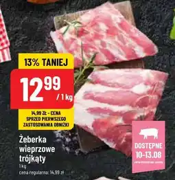 Polomarket Żeberka wieprzowe trójkąty oferta