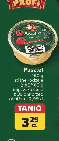 Carrefour Pasztet z papryką Profi Wielkopolski oferta