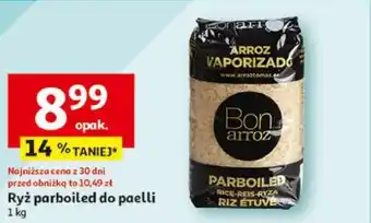 Auchan Ryż parboiled do paelli 1 kg oferta