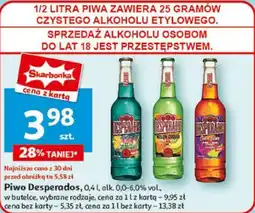Auchan Piwo Desperados, 0,4 L oferta