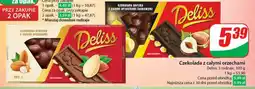 Dino Czekolada z całymi orzechami Deliss, 100 g oferta