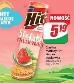 Dino Ciastka markizy Hit sielska truskawka Bahlsen, 220 g oferta
