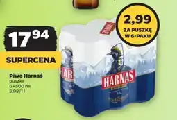 Netto Piwo Harnaś 6 x 500 ml oferta