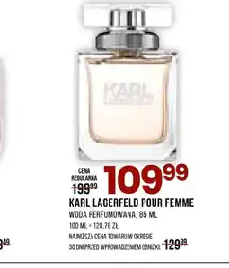 Drogerie Natura Woda perfumowana Karl Lagerfeld oferta