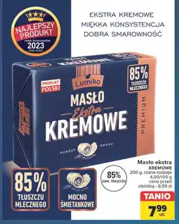 Carrefour Masło Lumiko oferta