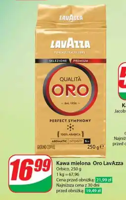Dino Kawa mielona Oro LavAzza Orbico, 250 g oferta