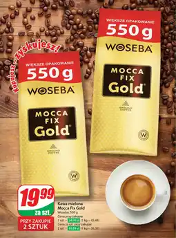 Dino Kawa mielona Mocca Fix Gold Woseba, 550 g oferta