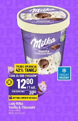 Polomarket Lody vanilla & chocolate heart Milka oferta