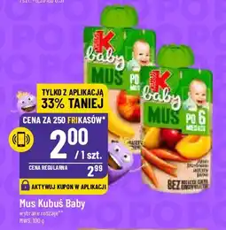 Polomarket Mus jabłko banan Kubuś baby oferta