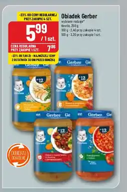 Polomarket Obiadek gulasz z warzywami wołowiną i ziemniaczkami Gerber junior oferta