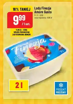 Polomarket Lody truskawkowo-czekoladowo-śmietankowe Amore gusto finezja oferta