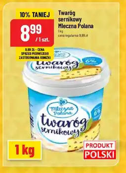 Polomarket Twaróg sernikowy naturalny Mleczna polana oferta