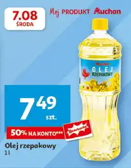 Auchan Olej rzepakowy Auchan oferta