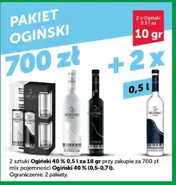 Pakiet Ogiński 700 zł