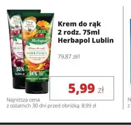 Torimpex Krem do rąk 2 rodz. 75 ml Herbapol Lublin oferta