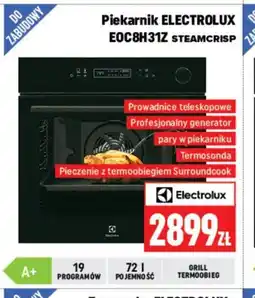Neopunkt Piekarnik Electrolux EOC8H31Z SteamCrisp oferta