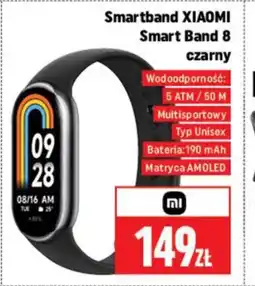 Neopunkt Smartband XIAOMI Smart Band 8 czarny oferta