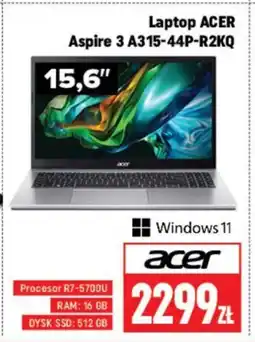 Neopunkt Laptop Acer Aspire 3 A315-44P-R2KQ oferta