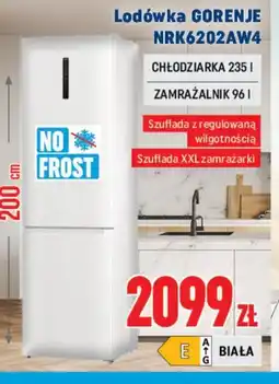 Neopunkt Lodówka GORENJE NRK6202AW4 oferta