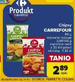 Carrefour Market Chipsy paprykowe Carrefour classic oferta