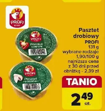 Carrefour Market Pasztet z drobiem i pieczarkami Profi wielkopolski oferta