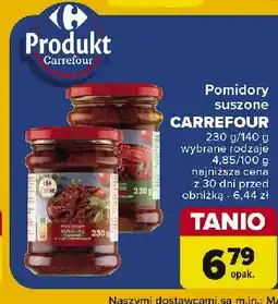 Carrefour Market Pomidory suszone całe w oleju z przyprawami Carrefour oferta
