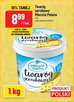 Polomarket Twaróg sernikowy Mleczna Polana oferta