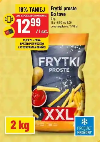 Polomarket Frytki proste Go tove oferta