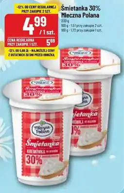 Polomarket Śmietanka 30% Mleczna Polana oferta