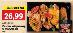 Lidl Zestaw wieprzowy Grill&Fun oferta