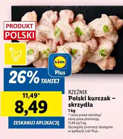 Lidl Skrzydła z kurczaka Rzeźnik oferta