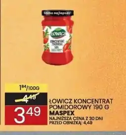 Wafelek Łowicz Koncentrat pomidorowy 190 g oferta
