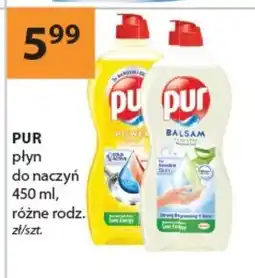 Pur Aloe Vera Płyn do mycia naczyń balsam 450 ml