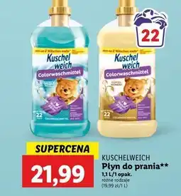 Lidl Płyn do prania Kuschelweich oferta
