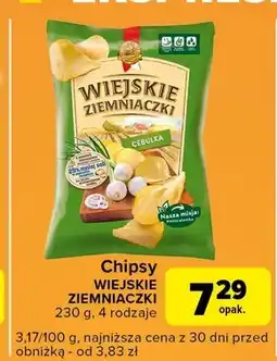 Carrefour Express Chipsy Wiejskie ziemniaczki oferta