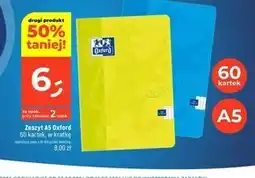Dealz Zeszyt Oxford oferta