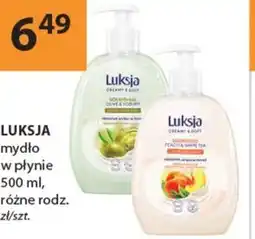 Drogerie Laboo Luksja Creamy & Soft Kremowe mydło w płynie wygładzające róża i proteiny mleka 500 ml oferta