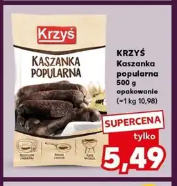Kaufland Kaszanka Krzyś oferta
