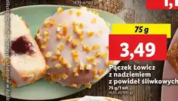 Lidl Pączek z powidłami śliwkowymi oferta