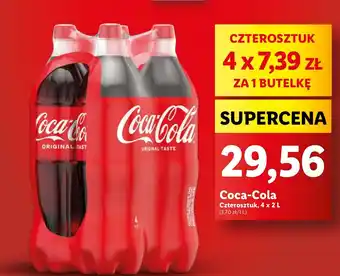 Lidl Napój Coca-Cola oferta