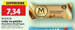 Lidl Lód almond Algida Magnum oferta