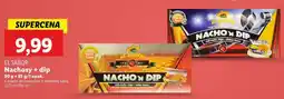 Lidl Chipsy nacho + dip pikantna salsa El Sabor oferta