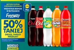 Lidl Napój gazowany orange Freeway oferta