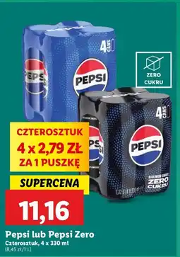 Lidl Napój Pepsi Max oferta