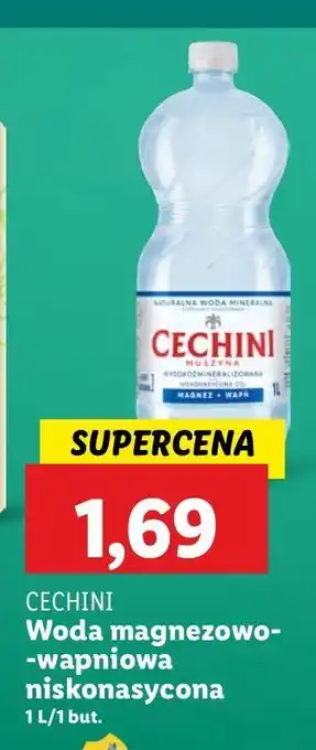 Lidl Woda niskonasycona Muszyna Cechini oferta