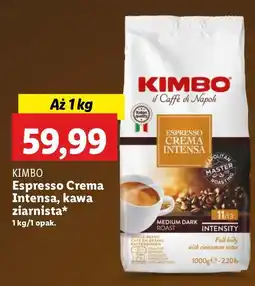 Lidl Kawa Kimbo Espresso Crema Intensa oferta