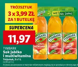 Lidl Sok multiwitamina + 2 x sok jabłkowy Tymbark 1936 oferta