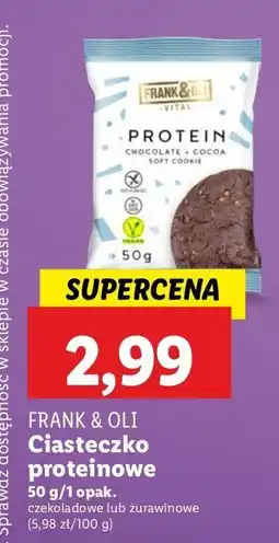 Lidl Ciastko jaglane z czekoladą i kakao Frank&Oli oferta