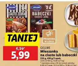 Lidl Babeczki choco lawa Gellwe oferta